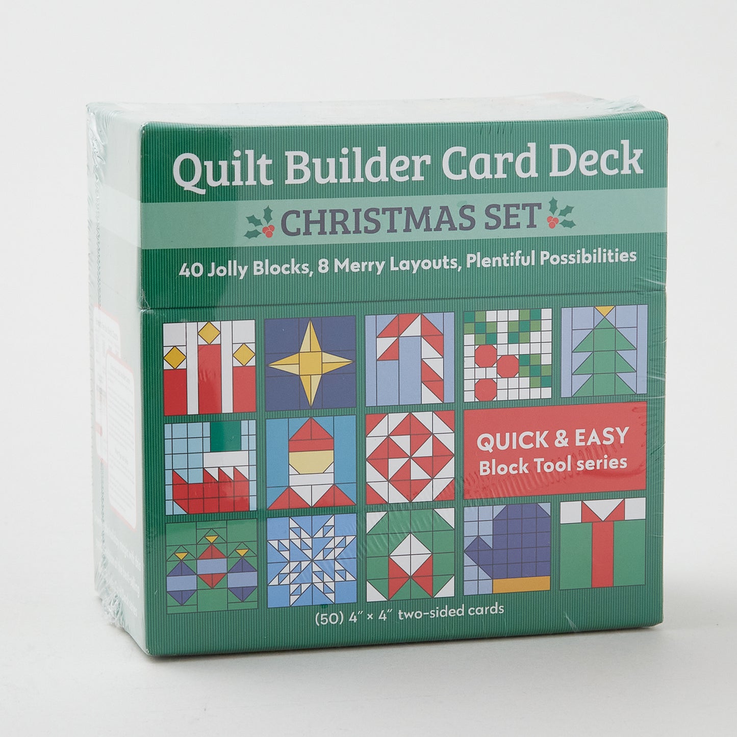 Quilt Builder Card Deck Christmas Set Primary Image