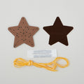 Gingerbread Star Stitched Ornament Kit