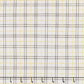 Winter Dreams - Gingham Taupe Metallic Yardage