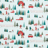 Christmas is in Town - Main Mist Yardage Primary Image