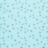 Christmas In The Cabin - Snow Rush Blue Yardage Primary Image