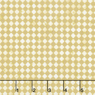 Winter's Grandeur 6 - Holiday Diamonds Ivory Metallic Yardage