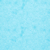 Spring Dreams - Garden Sketch Aqua Yardage Primary Image