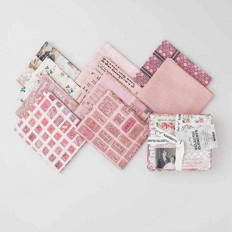 Eclectic Elements - Palette Pink Fat Quarter Bundle