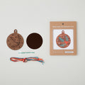 Pine Branch Stitched Ornament Kit