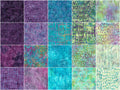 Fairy Floss Batiks Strips Alternative View #2