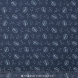 Belcourt - Tonal Sprigs Dusty Blue Yardage