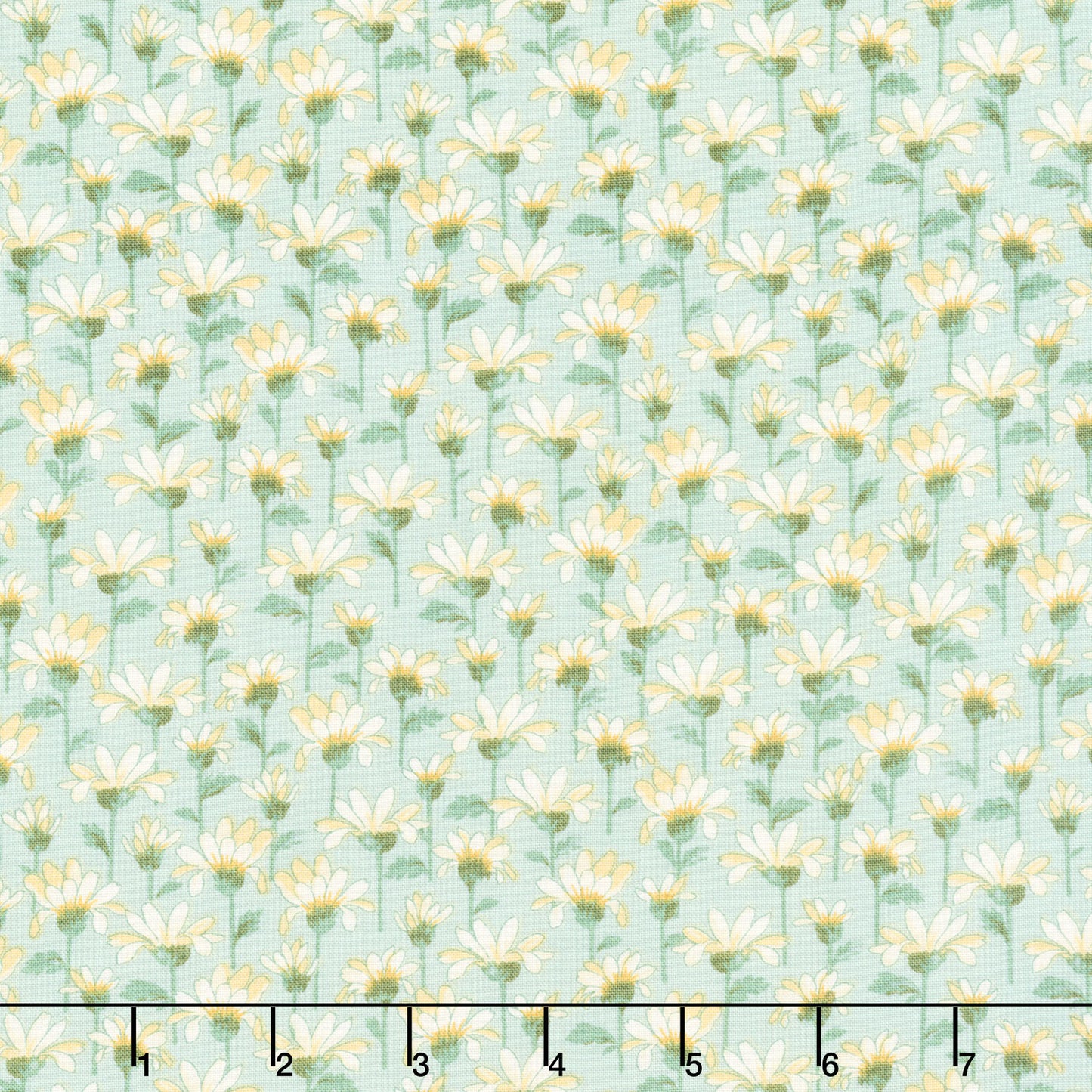 Willoughby - Daisy Blue Yardage Primary Image