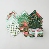 Holiday Flourish - Festive Finery - Spearmint ColorstoryFat Quarter Bundle Primary Image