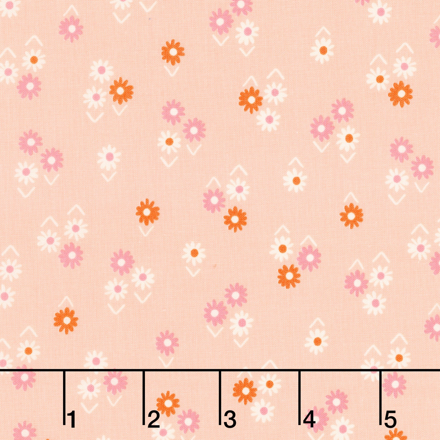 Juicy - Baby Flowers Peach Yardage