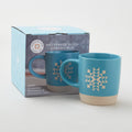 Missouri Star Quilter's are Piecemakers Aqua Mug