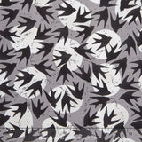 Marks - Charcoal Colorstory Birds Charcoal Yardage