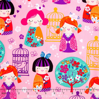 Cherry Blossom Garden - Spring Girls Yardage