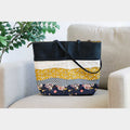 Miranda Tote Kit - Midnight Cork (print fabric not included)