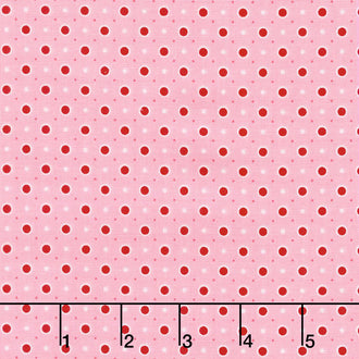 Bake Sale 2 - Dot Pink Yardage