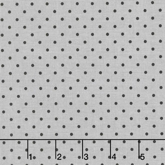 Delilah - Delilah Swiss Dot Gray Yardage