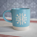 Missouri Star Quilter's are Piecemakers Aqua Mug