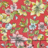 Linen and Lawn - Main Red Cotton Lawn Yardage