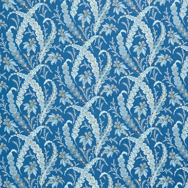 Beach House (Andover) - Ribbon Grass Blue Yardage Primary Image