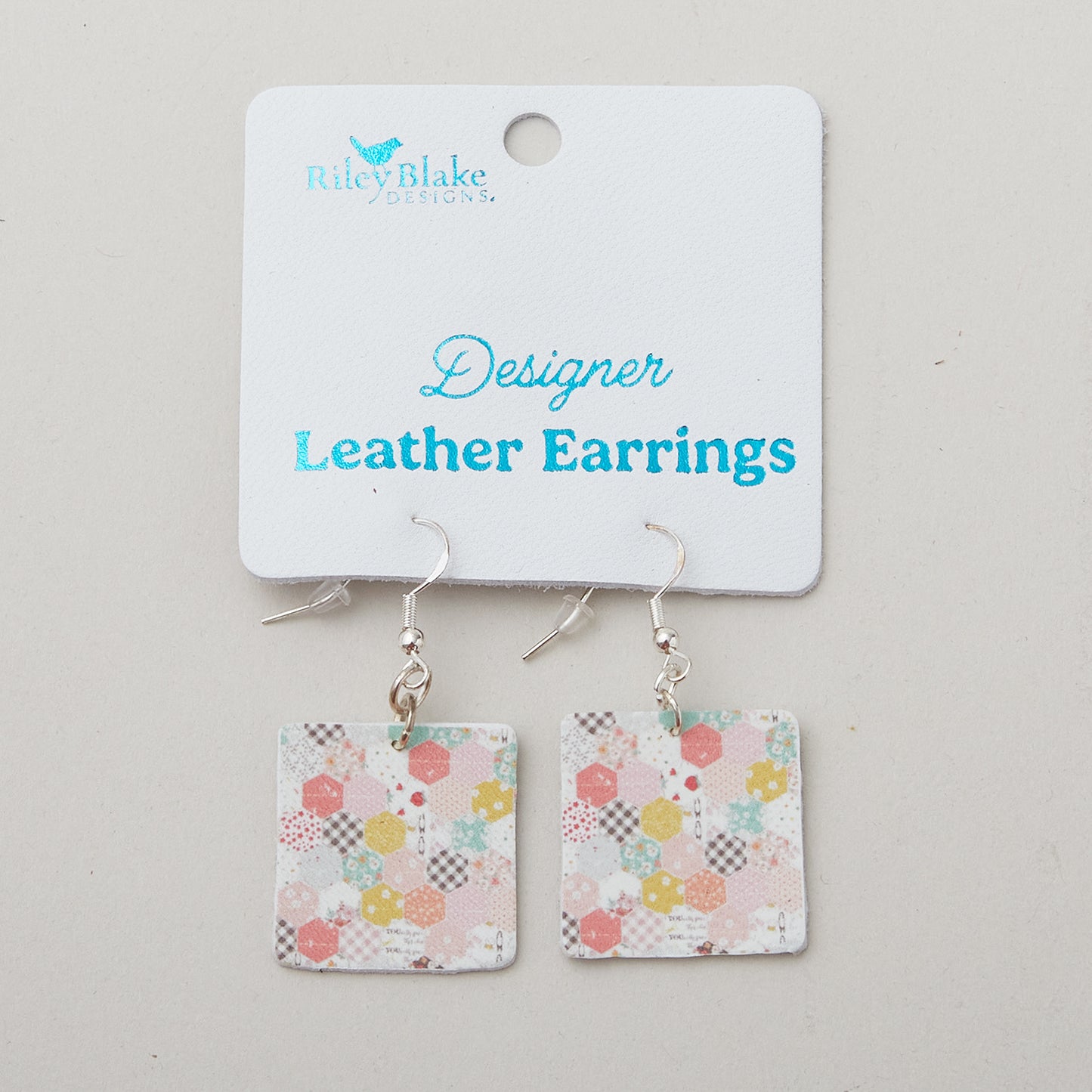 Leather Earrings - BloomBerry Alternative View #1