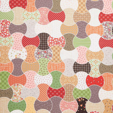 Autumn - Apples Cheater Print Multi Yardage Primary Image