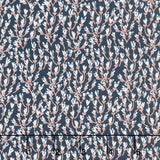 Blush - Petals Blue Sparkle Yardage