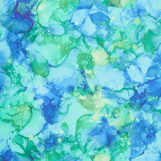 Fluidity - Fluidity Peacock Yardage Primary Image