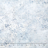 Artisan Batiks - Noel 4 Holly Silver Metallic Yardage