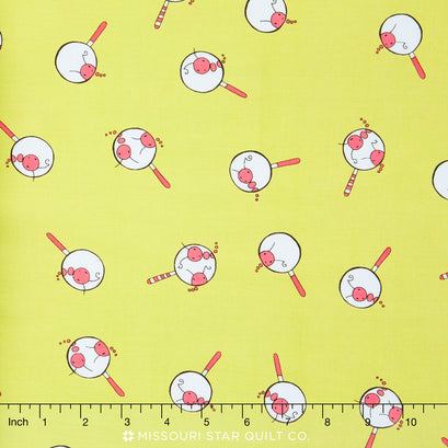 Butterfly Dance - Magnify Green Yardage