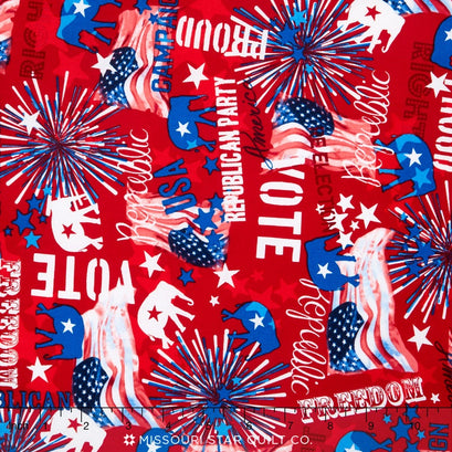 Celebrate 3 - Republican Party Red Yardage