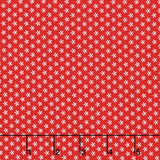 Bee Basics - Tiny Daisy Red Yardage