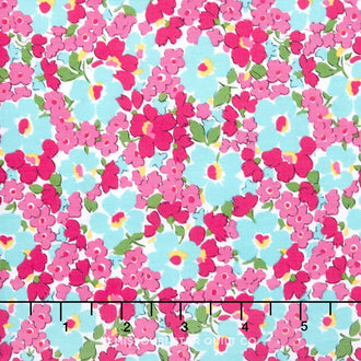 Dainty Darling - Dainty Floral Pink Yardage