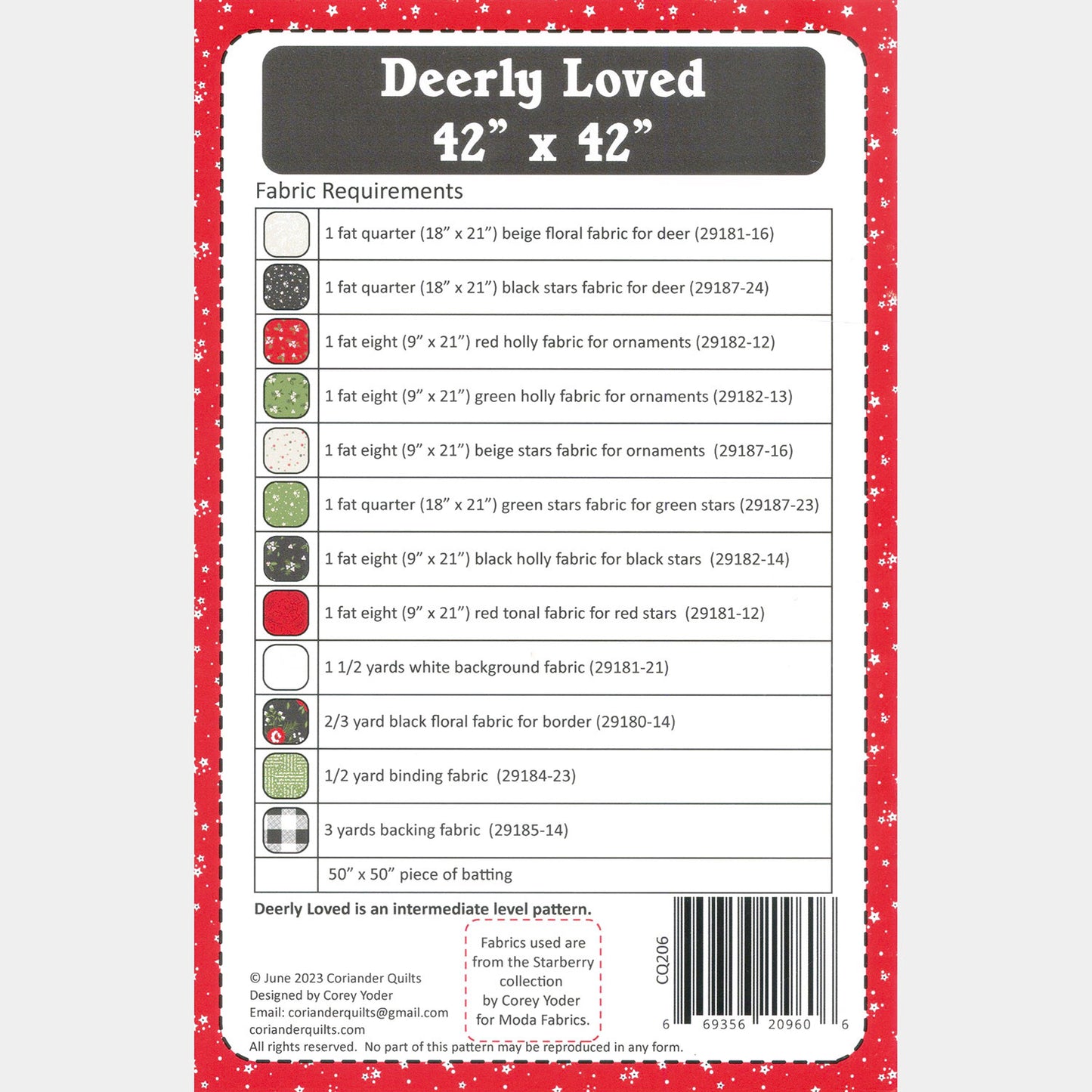 Deerly Loved Quilt Pattern Alternative View #1