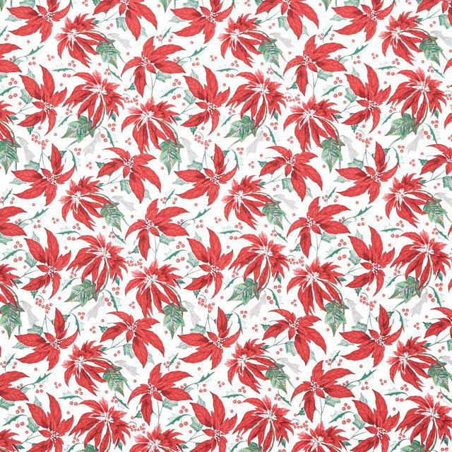 Merry Little Christmas - Main Cream Yardage Primary Image