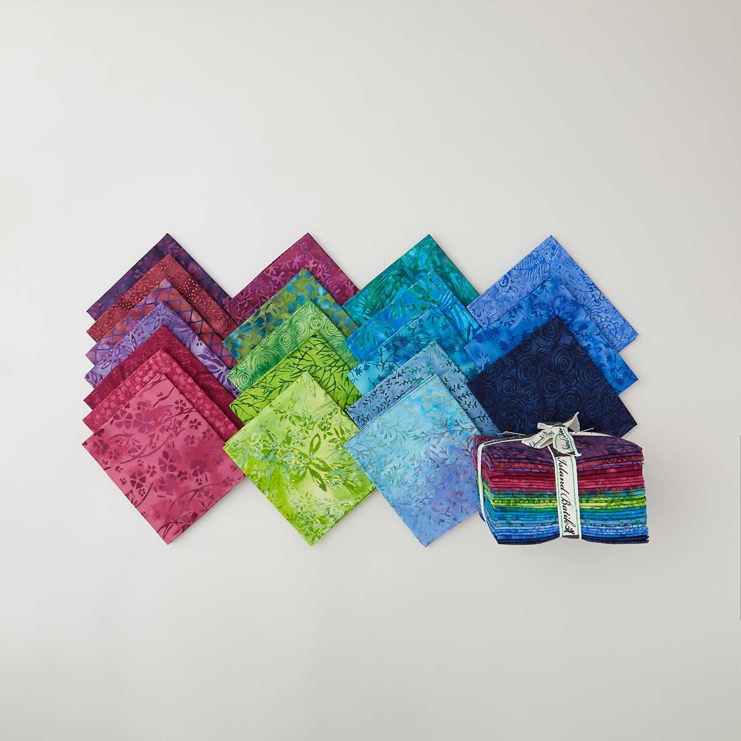 Jewels Batiks Fat Quarter outlets Bundle (16)