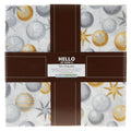 Winter's Grandeur 6 Champagne Metallic Ten Squares