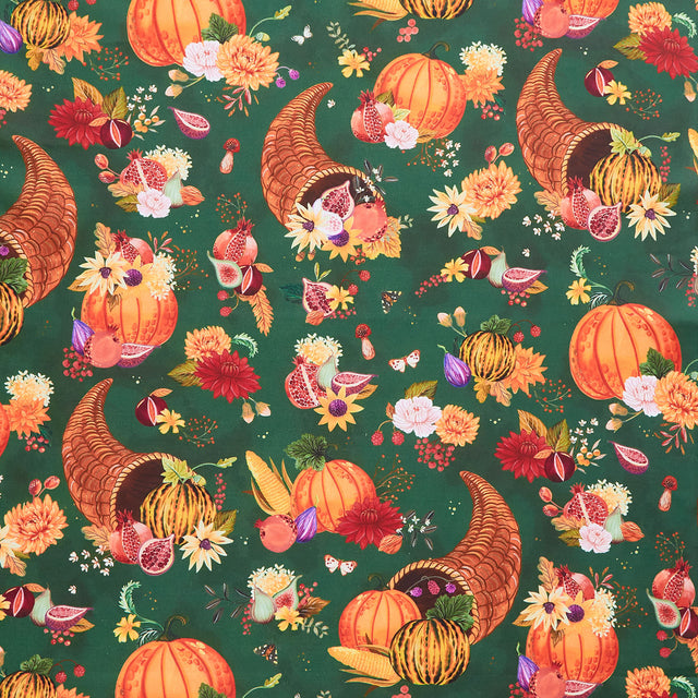 Thankful (Robert Kaufman) - Cornucopia Parsley Yardage Primary Image