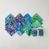 Kaffe Fassett Collective - August 2024 Cool Colorway Fat Quarter Bundle Primary Image