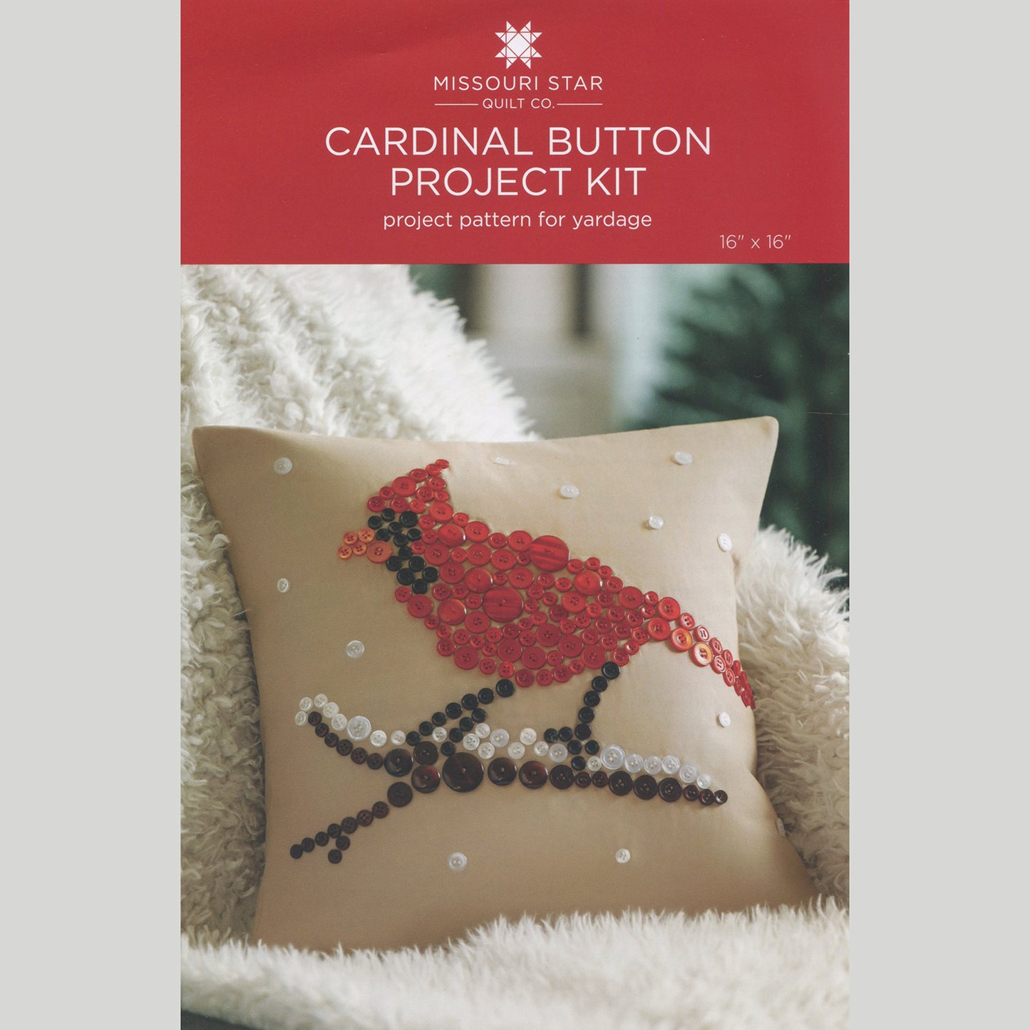 Missouri Star Cardinal Button Project Kit Alternative View #3