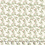 Christmas is in Town - Mistletoe Cream Yardage Primary Image