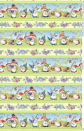 Gnome-Grown - Gnome Repeating Stripe Multi Yardage