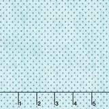 Hedge Rose - Dots Aqua Yardage