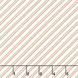 Joy - Candy Cane Snow Yardage