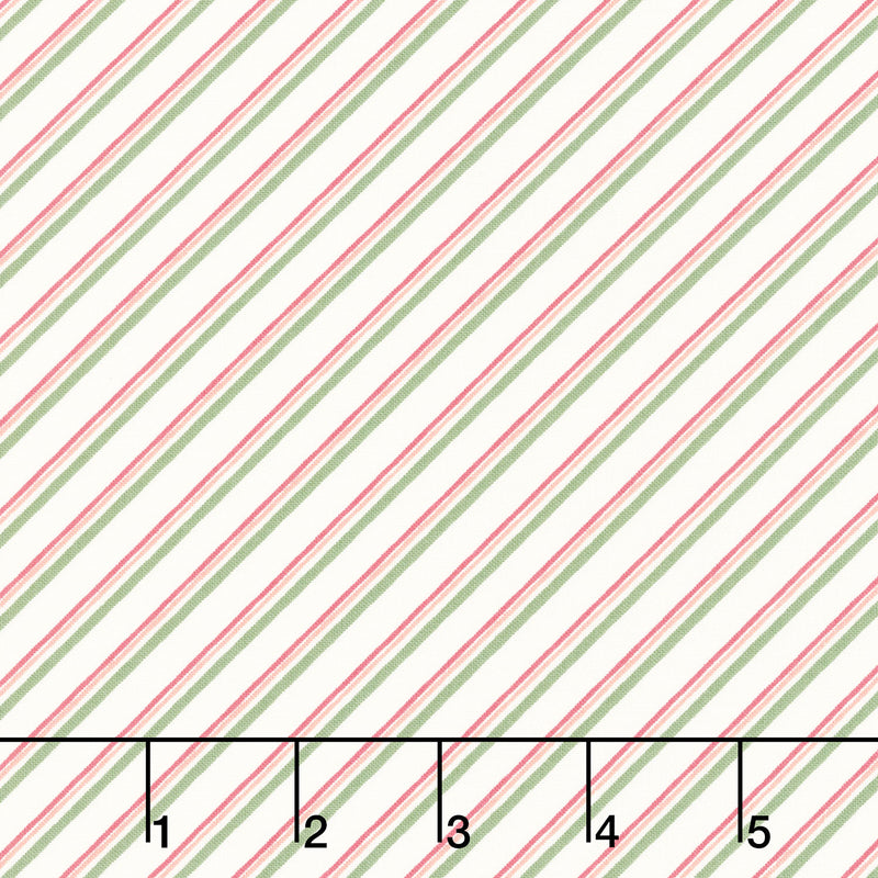 Joy (Andover) - Candy Cane Snow Yardage Primary Image