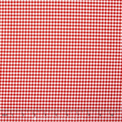 Carolina Gingham - 1/8" Woven Check Crimson Yardage