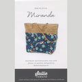 Miranda Tote Kit - Midnight Cork (print fabric not included)