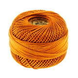 Presencia Perle Cotton Thread Size 8 Dark Golden Brown