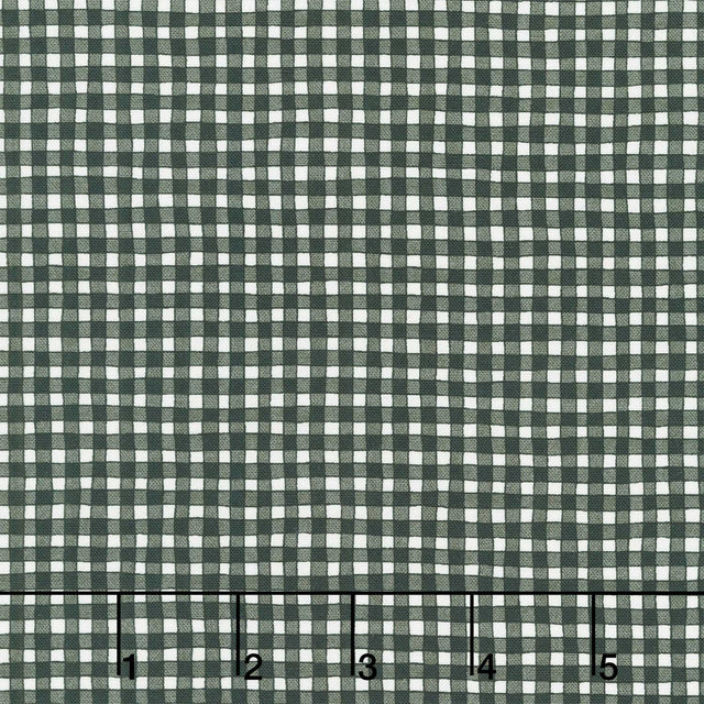 I Heart You - Gingham Black Yardage