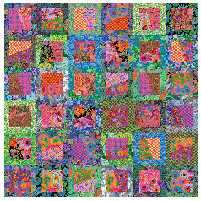 Kaffe Fassett Flip Flop Quilt Kit Primary Image