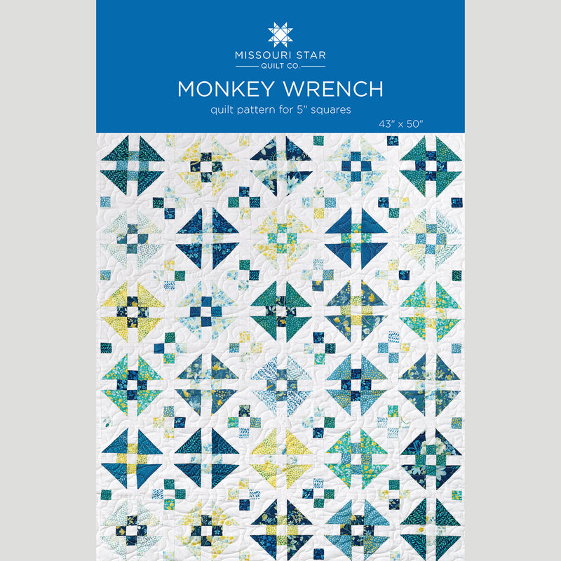 Monkey Wrench Quilt Pattern by Missouri Star Primary Image